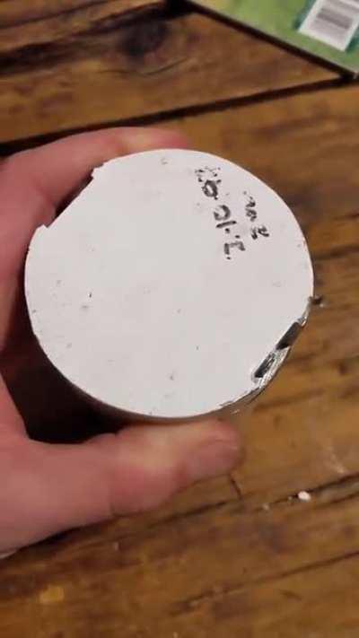 Why I see noise in my camera when I open the cap of this metal box?