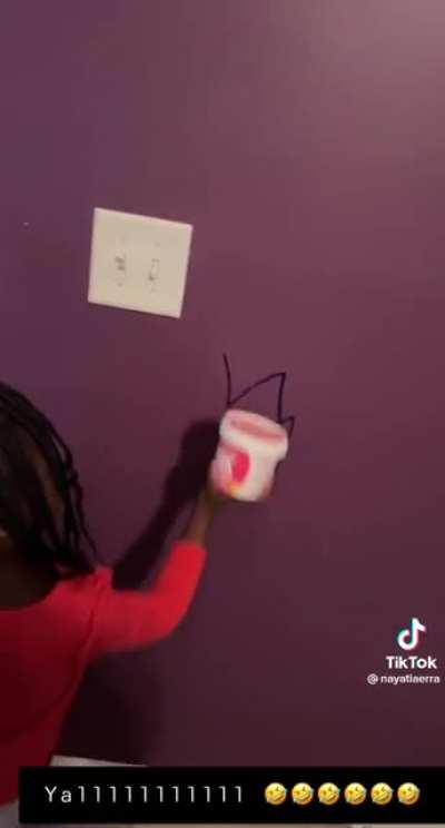 I mean she tried….