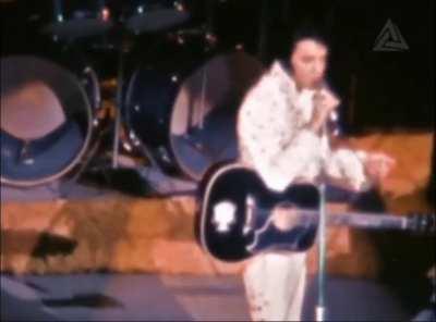 Even while unwell, Elvis gave his all, February 15th 1973 (more info in comments)