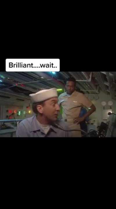 A little bit of submarine comedy for you