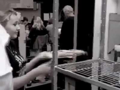 This argument between Gordon Ramsay and the owners of Amy's Baking Company on Kitchen Nightmares. This was the first time he ever walked out