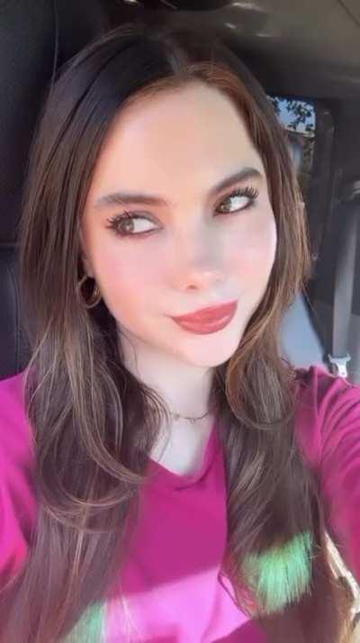 While inside the car | IG post 6/22/24