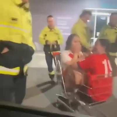 Two teens get stuck in a shopping cart while filming a Tiktok: