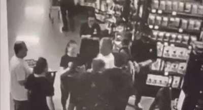 to brutally attack Rudy Giuliani. Thank God he got away.