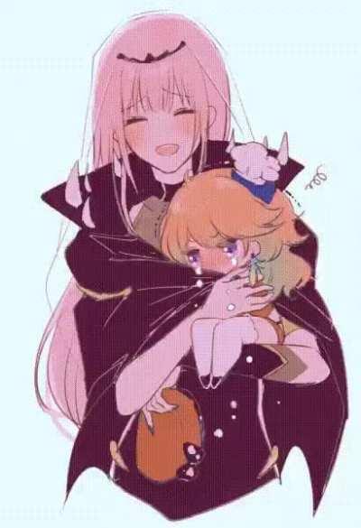 Calli and Kiara after the A Way Out collab.