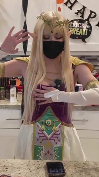 She just discovered Physics