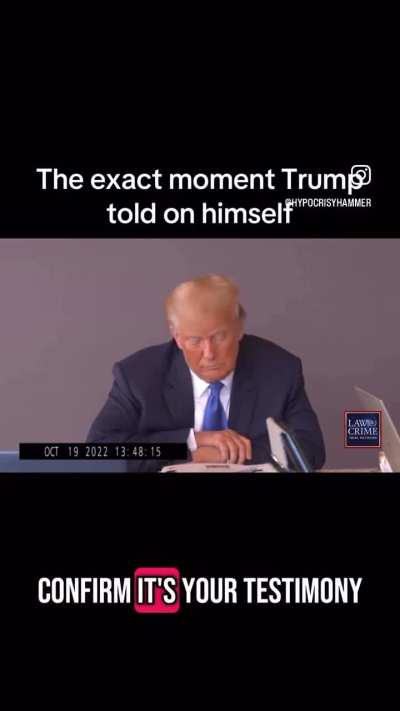 Trump says she loved it