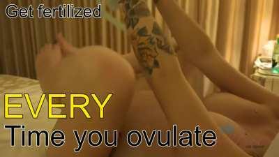 Your ovaries don't make eggs to be ignored! 🤰🏻