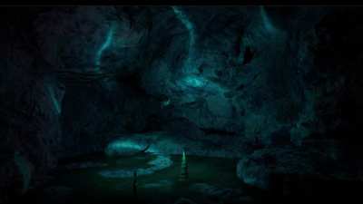 Hey everyone! Since it seemed some people liked my last post, I thought I'd post something else I thought was interesting. Here are some caustics made using a material light function in UE5 with a flipbook animation to make the light move around. No Lumen