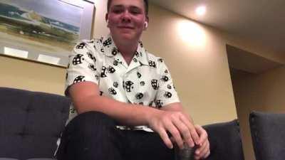 15 year old streamer gets laughed at in public