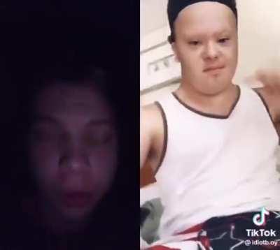 I'm amazed that his head didn't melt