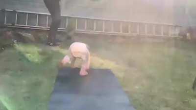 The thrust game is strong