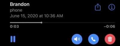 My friend left me a lovely message