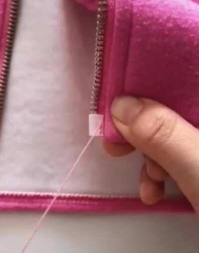 How to fix a broken zipper