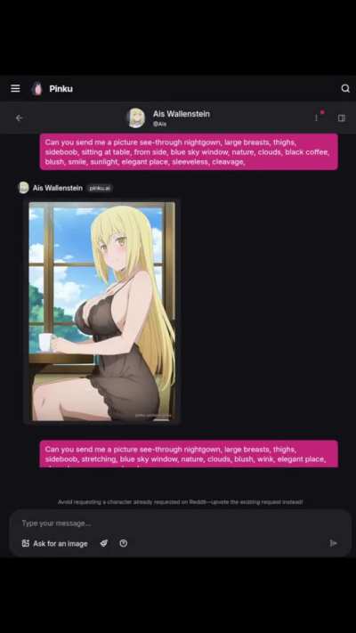 Ais Wallenstein morning delight (DanMachi)
