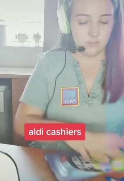 Aldi cashiers