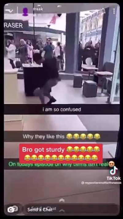 Bro got sturdy mid-heist 💀 only in Birmingham 😭