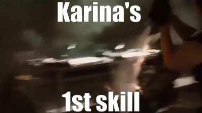 Karina's first skill