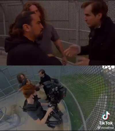 Loved the insight by the cameraman about this scene (@steadired on Tik Tok)