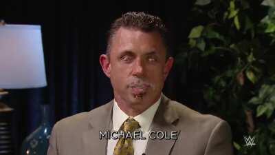 Michael Cole's pronunciation of 