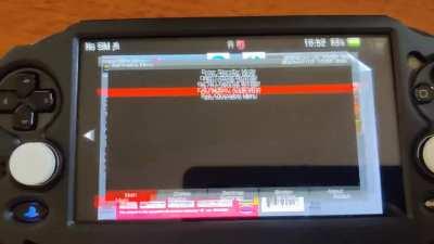 Custom Theme and Game Launchers for WipEout-Dedicated PS Vita 1000