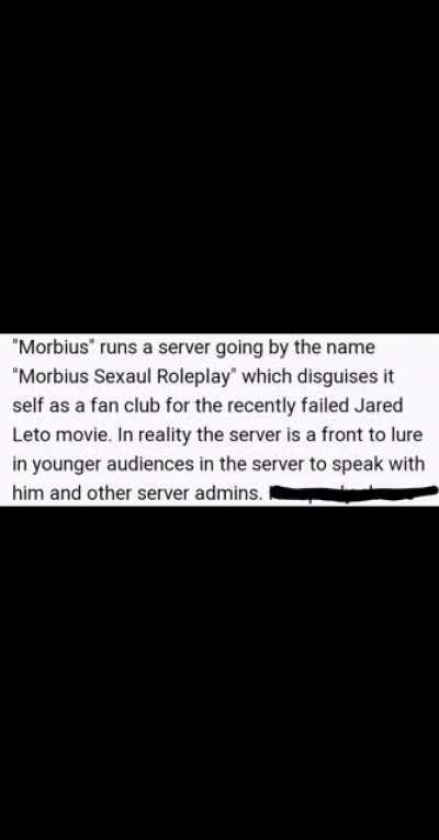 Least deranged discord user