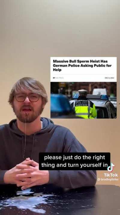 German police announcement