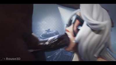 Black Cat's Blowjob | Rouse3D