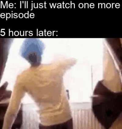 I have 0 sense of time