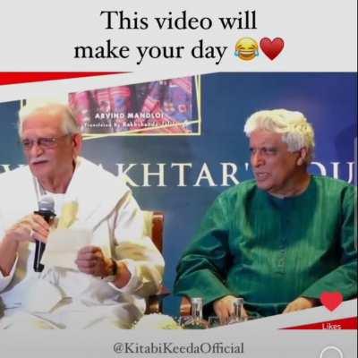 Gulzar and Javed Akhtar