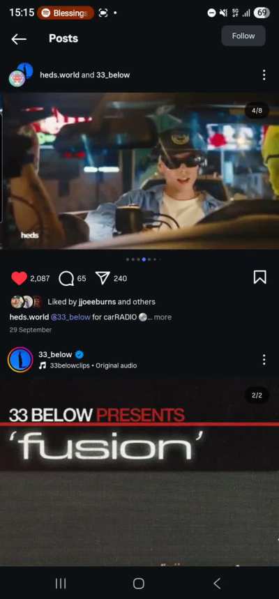 33 Below DJ set track IDs?