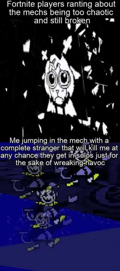 I'm kind of a chaos lover myself