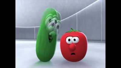 Veggietales predicts modern internet humour