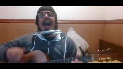 LAS PIBAS LOS PIBES CANTANDO