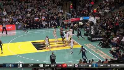 [Highlight] Anthony Edwards with the crafty reverse layup over Wemby