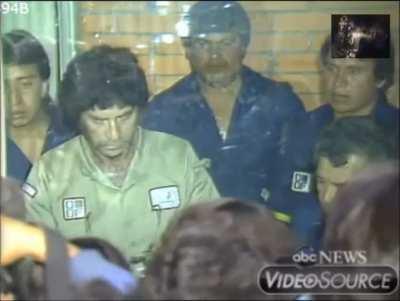 Footage of Ernesto “Don Neto” Fonseca Carrillo after his arrest in 1985