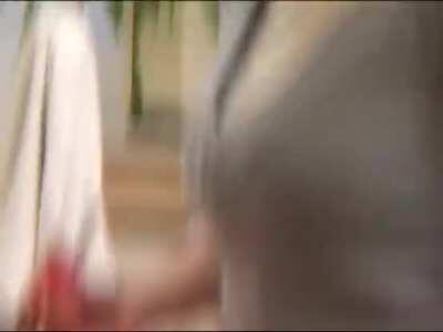 Horny Guy On A Porn Set Decides To Try And Fuck The Make Up Lady...