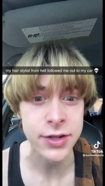 If only she got his hair right, he would look 100% like Harry Styles