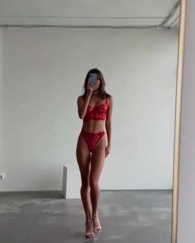 Red lingerie always leads to...