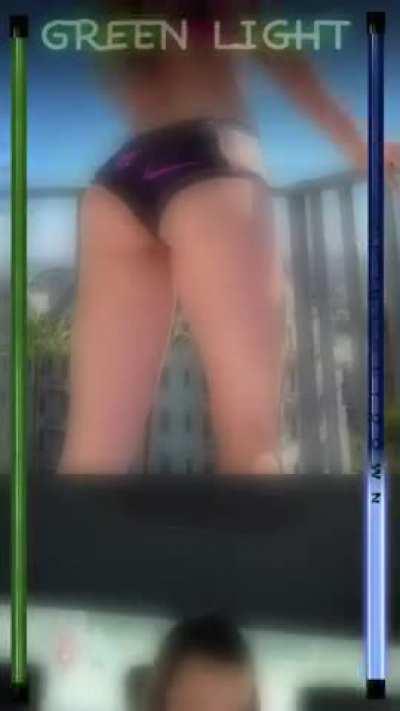 CHALLENGE TIME: follow the instructions. Stroke as fast as you can during the green lights. And no touch during red. If you edge at any point or touch during a red light. Start over. Oh an make sure to has the sound on ;)