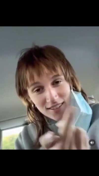 Grimes shares her political stance