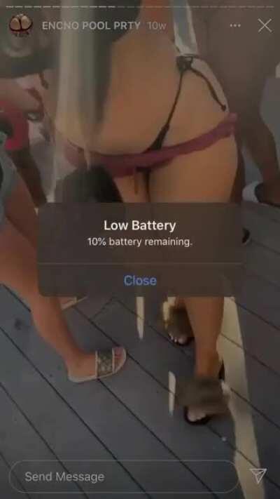 I know y’all see that