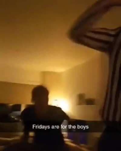 Fridays will always be for the boys
