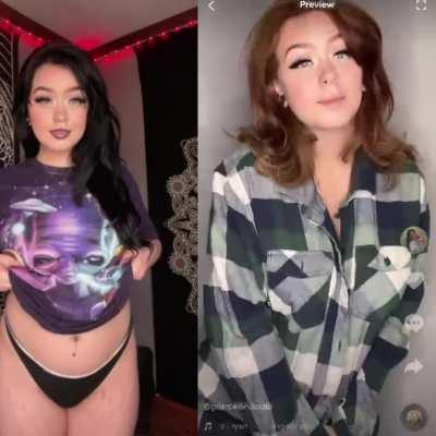 Goth TikTok Tits Porn GIF