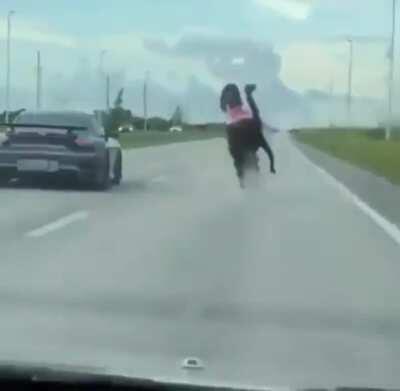 He's amazingly lucky