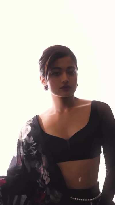 Rashmika Mandanna photoshoot BTS styled by Meagan Concessio