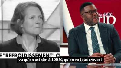 #DontLookUp vs Les climato-sceptiques de #Cnews (Source @caissesdegreve)