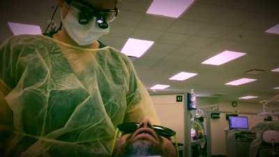 Brushing your teeth in Scotland