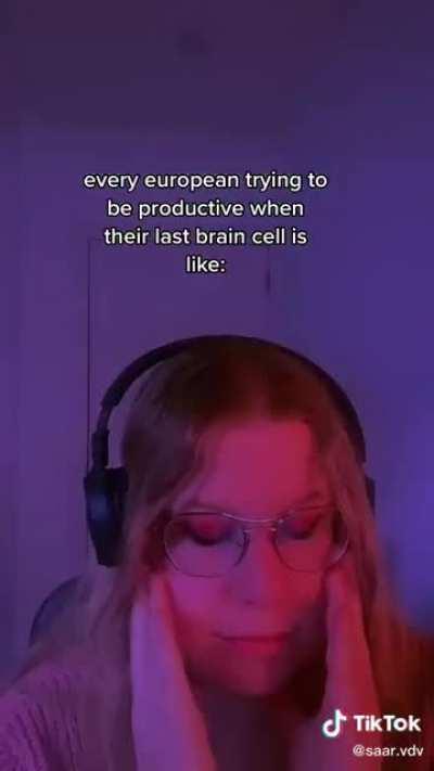 My last brain cell after Eurovision