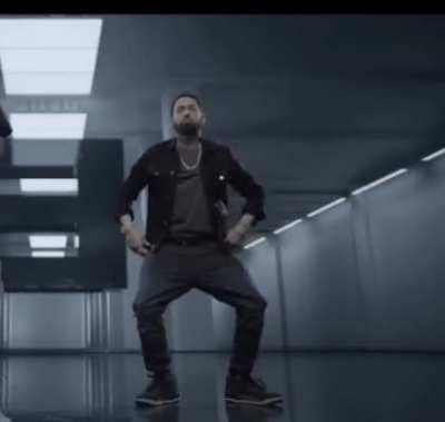 Day 2 of me asking why Eminem danced like this
